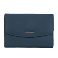 portfel damski matte - granatowy