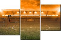 60CM 90 ZEGAR 3 ELEM STADION BLASKU SŁOŃCA ŚCIENNY