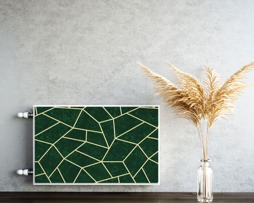 Mata Magnetyczna Zielony MARMUR Wzór Geometryczny Abstrakcja 110cm x 60cm na Arena.pl