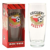 szklanka 500ml do piwa kibicujemy naszym