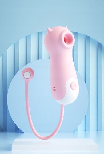 WIBRATOR SSĄCY ŁECHTACZKĘ, MASAŻER Z AKUMULATOREM na Arena.pl