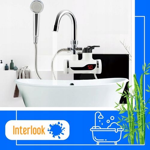 PRZEPŁYWOWY PODGRZEWACZ WODY Z PRYSZNICEM 3000W na Arena.pl