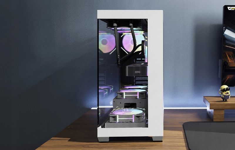Obudowa DarkFlash DS900 White + fans zdjęcie 2