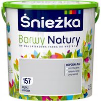 Farba lateksowa ścienna Śnieżka 2,5 l 157 Pejzaż Zimowy mat