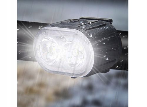 ZESTAW LAMPEK ROWEROWYCH LAMPKI DO ROWERU LAMPKA PRZÓD I TYŁ USB KOMPLET na Arena.pl