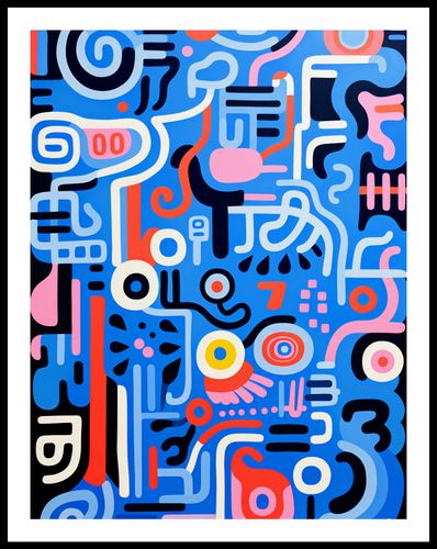 Plakat 50x65cm Rytmiczne Echo na Arena.pl