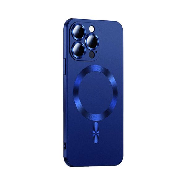 Etui Iphone 14 Pro Soft Magsafe Granatowe zdjęcie 1