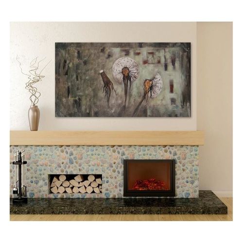 Deco Panel, Ciemne dmuchawce 120x80 na Arena.pl