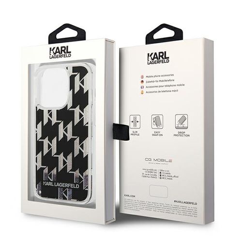 Etui Karl Lagerfeld do iPhone 14 Pro, Czarny na Arena.pl
