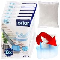 6x Wkład do POCHŁANIACZ WILGOCI zapasowy wymienny osuszacz GRANULKI 450g