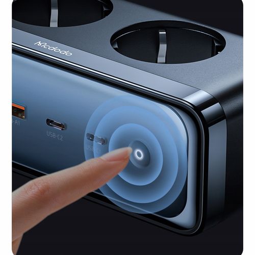 MCDODO Ładowarka Sieciowa GAN TYP C 6x USB-C 70W Czarna, Quick Charge na Arena.pl