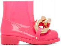 Botki JW Anderson Pink Chain Ankle Boots roz.36