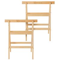 KADAX 2xstojak Kobyłka Drewniany Warsztatowy Uniwersalny Koziołek Do Cięcia