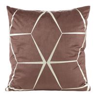 Poszewka welwetowa z nadrukiem BLINK28 45X45 pudrowa