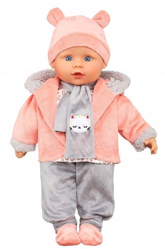 Smily Play Lalka Julka Interaktywna Bobas 40cm Mówi PL/ENG na Arena.pl