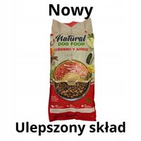 Natural Dog Food 15kg. 62% mięsa - Bez kurczaka
