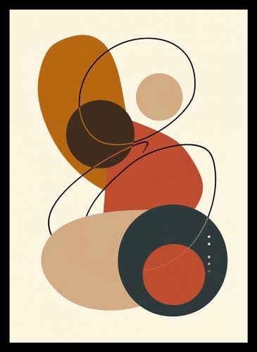 Plakat 25x35cm Geometria Harmonii na Arena.pl