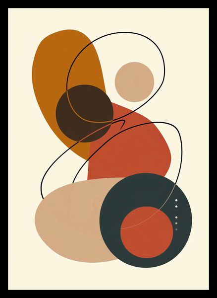 Plakat 25x35cm Geometria Harmonii zdjęcie 2