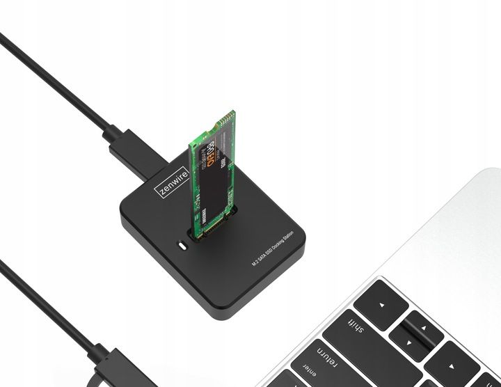 Adapter SSD NVME PCIe SATA NGFF 2w1 kieszeń dysk M.2 USB 3.0 USB-C 10GB g2 zdjęcie 15