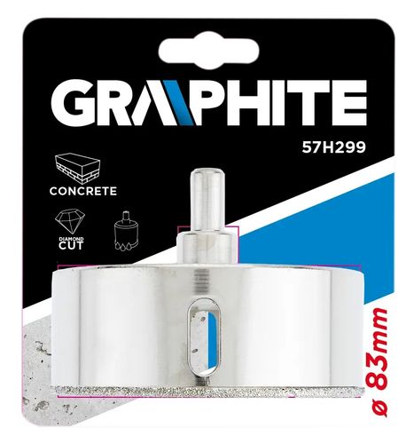 Wiertło diamentowe do gresu 83 mm GRAPHITE 57H299 na Arena.pl