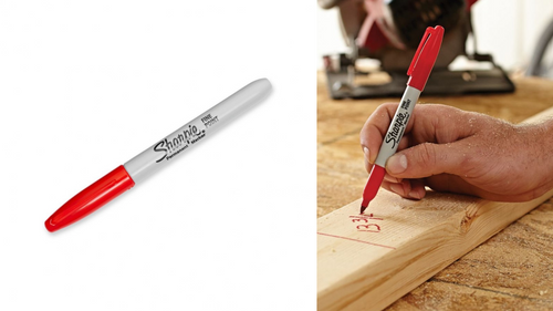 Marker permanenty Sharpie Fine czerwony 12 szt na Arena.pl
