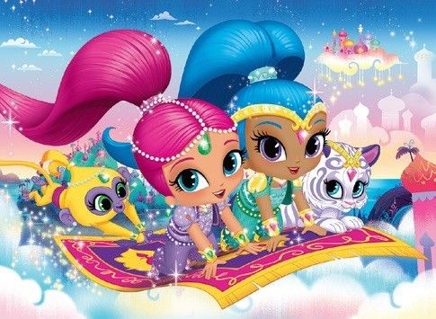 Clementoni 30 Elementów Maxi, Shimmer i Shine na Arena.pl