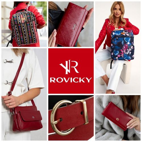 Kopertówka wieczorowa Rovicky torebka na imprezę z łańcuszkiem elegancka na Arena.pl