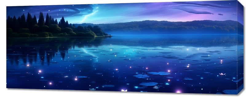 Obraz 100x40cm Szepty Świetlików zdjęcie 1