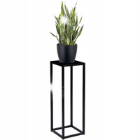 Kwietnik loftowy PIATTO 60 cm czarny