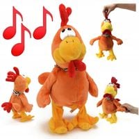 KURCZAK interaktywny kogut maskotka tańczy gra