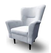 Fotel ALEX na drewnianych nóżkach