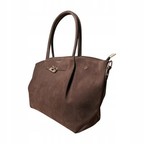 Flora&Co czekoladowa torebka shopper brązowy torebka ciemny brąz A4 na Arena.pl