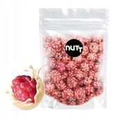 MALINY W BIAŁEJ CZEKOLADZIE Malina Liofilizowana CRUNCHY 100g nutt