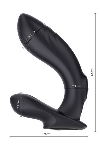 Mustang Prostate Massager Black na Arena.pl