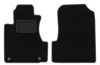 Dywaniki przednie welurowe do: Honda CR-V III 2006-2012 SUV czarne