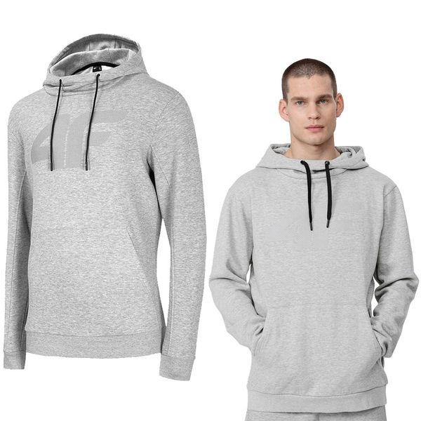 Bluza męska z kapturem BLM352 4F XXL zdjęcie 4
