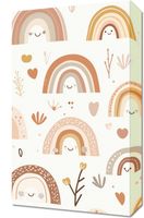 Obraz 30x50cm Wzory dla Dzieci, Dziewczynki i Chłopca - Tęcze