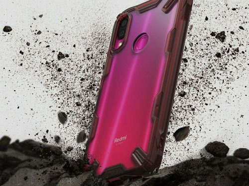 Etui Ringke Fusion X do Xiaomi Redmi Note 7/ Note 7 Pro Ruby Red - Czerwony na Arena.pl