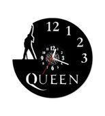 Zegar ścienny z płyty winylowej Queen 16.13