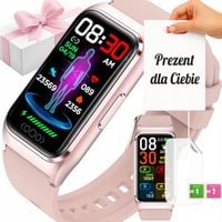 Zegarek z Analizą Narządów - Glukoza, Kwas Moczowy, Tętno, Temperatura, Wąt