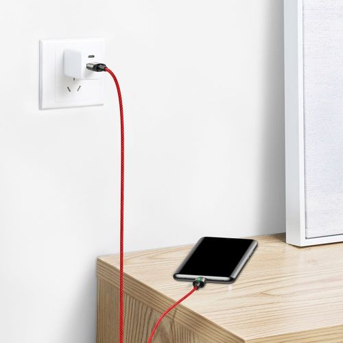 BASEUS TYPE-C MAGNETIC CABLE 200CM RED na Arena.pl
