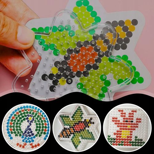 KORALIKI do PRASOWANIA ZESTAW 9000 szt DLA DZIECI SZABLONY WALIZKA PREZENT na Arena.pl