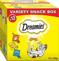 Dreamies Variety Snack Box Przysmak Mix Smaków dla kota op. 12x60g