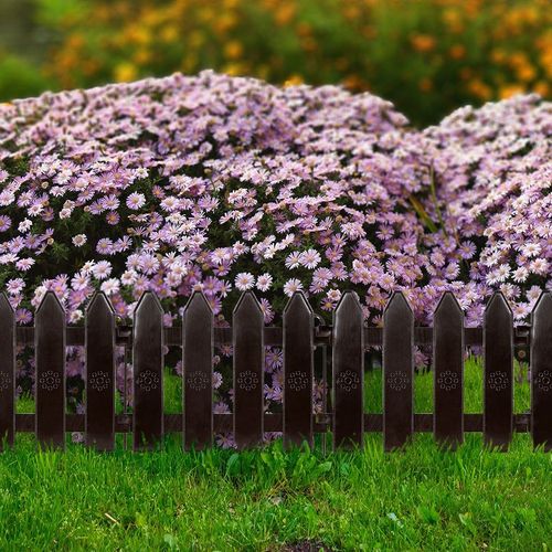 Płotek ogrodowy brązowy 20x15 cm 10 szt. na Arena.pl