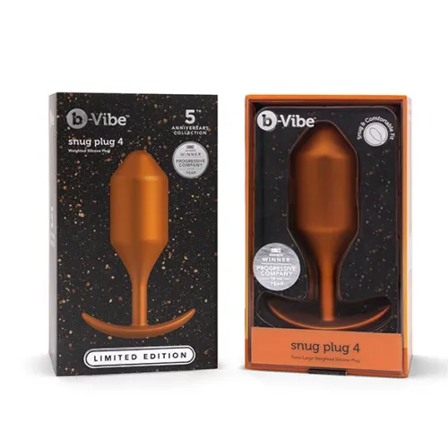 Plug analny - B-Vibe Snug Plug 4 Sunburst na Arena.pl