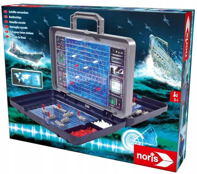 GRA W OKRĘTY STATKI W WALIZCE STRATEGICZNA PLANSZOWA BITWA MORSKA PRZENOŚNA zdjęcie 8