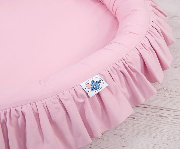 Gniazdko z falbanką - różowe zdjęcie 2