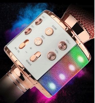 MIKROFON BEZPRZEWODOWY KARAOKE BLUETOOTH KOLORY na Arena.pl