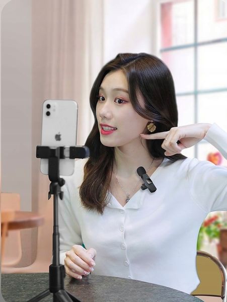 2x Mikrofon krawatowy bezprzewodowy USB-C ANDROID IOS zdjęcie 8