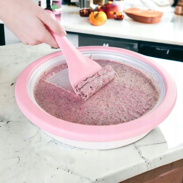 Maszyna Do Lodów Tajskich 6 Foremek 2 Szpachelki Pomysł na Prezent zdjęcie 7